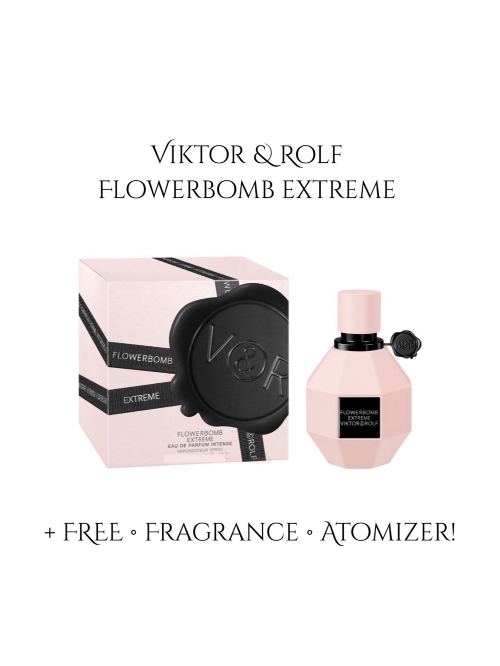 VIKTOR & ROLF Flowerbomb Extreme Eau de Parfum Intense - .24 fl oz NIB